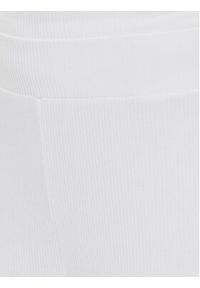 EA7 Emporio Armani Spodnie materiałowe 7W000165 AF12654 U0002 Biały Regular Fit. Kolor: biały. Materiał: wiskoza