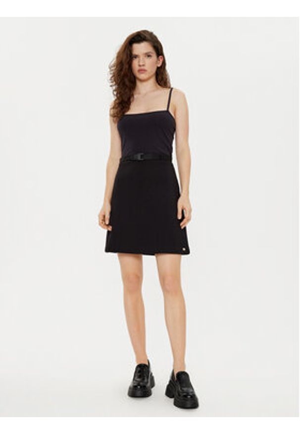 JOOP! Top 30042651 Czarny Slim Fit. Kolor: czarny. Materiał: bawełna