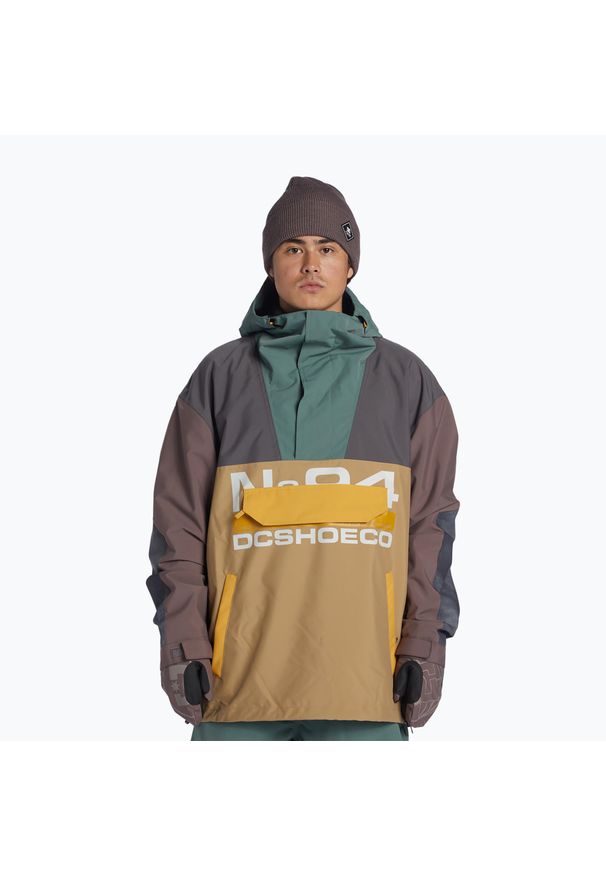 DC Shoes - Kurtka snowboardowa męska DC DC-43 Anorak. Kolor: wielokolorowy. Sezon: zima. Sport: snowboard