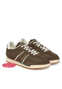 Tommy Jeans Sneakersy Tjw Low Profile Runner EN0EN02862 Brązowy. Kolor: brązowy. Materiał: materiał #6
