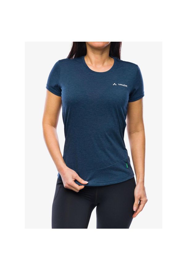 Koszulka szybkoschnąca damska Vaude Sveit Shirt. Kolor: zielony. Sport: turystyka piesza