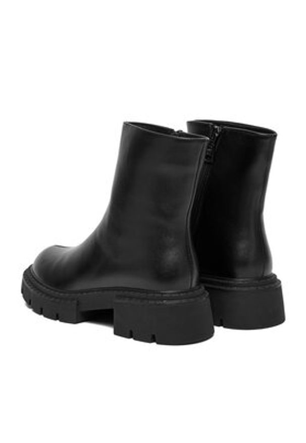 Badura Botki C-ANAHI-MX01415-2 Czarny. Kolor: czarny. Materiał: skóra