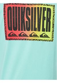 Quiksilver T-Shirt Long Fade EQYZT07670 Niebieski Regular Fit. Kolor: niebieski. Materiał: bawełna #3