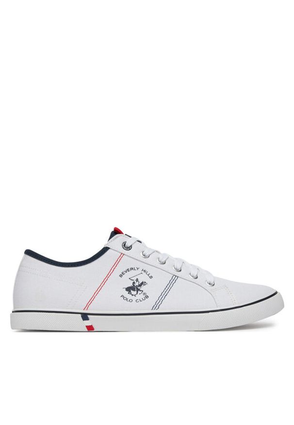 Beverly Hills Polo Club Tenisówki M-VSS24010A Biały. Kolor: biały. Materiał: materiał