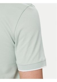 BOSS Polo Passertip 50507699 Turkusowy Slim Fit. Typ kołnierza: polo. Kolor: turkusowy. Materiał: bawełna #2