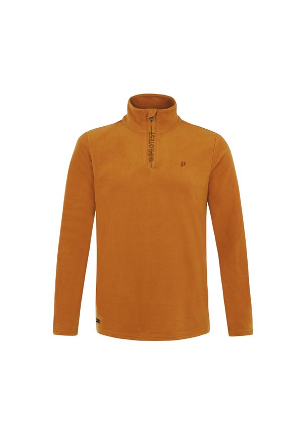 1/4 zip fleece Protest Reperfecto. Kolor: żółty. Materiał: polar. Sezon: zima