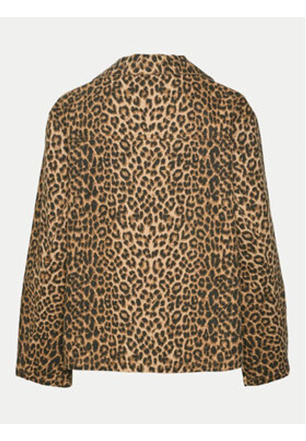 Vero Moda Kurtka przejściowa Kirby 10327896 Brązowy Regular Fit. Kolor: brązowy. Materiał: bawełna