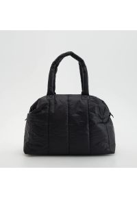 Reserved - Miekka pikowana torba - Czarny. Kolor: czarny. Materiał: pikowane
