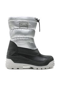 CMP Śniegowce Kids Glacey Snowboots 3Q71274J Srebrny. Kolor: srebrny. Materiał: materiał #1