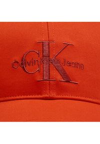 Calvin Klein Jeans Czapka z daszkiem Monogram Cap K60K610280 Czerwony. Kolor: czerwony. Materiał: materiał