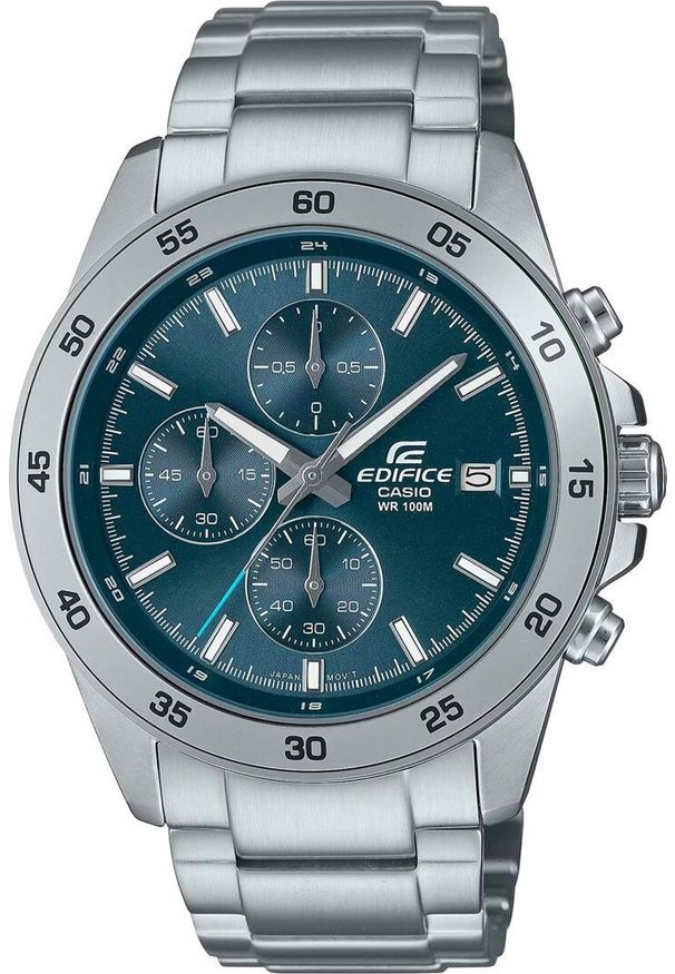 Zegarek Casio Zegarek marki Casio model EFR-526D-2AVUEF kolor silver grey. Akcesoria męski. Sezon: Cały rok NoSize