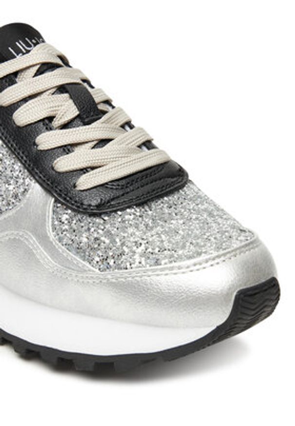 Liu Jo Sneakersy Evelyn 915 BF5057 EX015 Srebrny. Kolor: srebrny