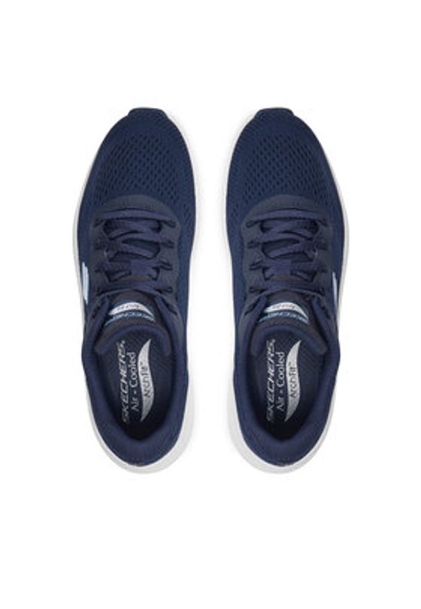 skechers - Skechers Sneakersy Arch Fit 2.0-Big League 150051 Granatowy. Kolor: niebieski. Materiał: mesh, materiał
