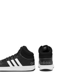 Adidas - adidas Sneakersy Hoops 3.0 Mid GW3020 Czarny. Kolor: czarny. Materiał: syntetyk #4