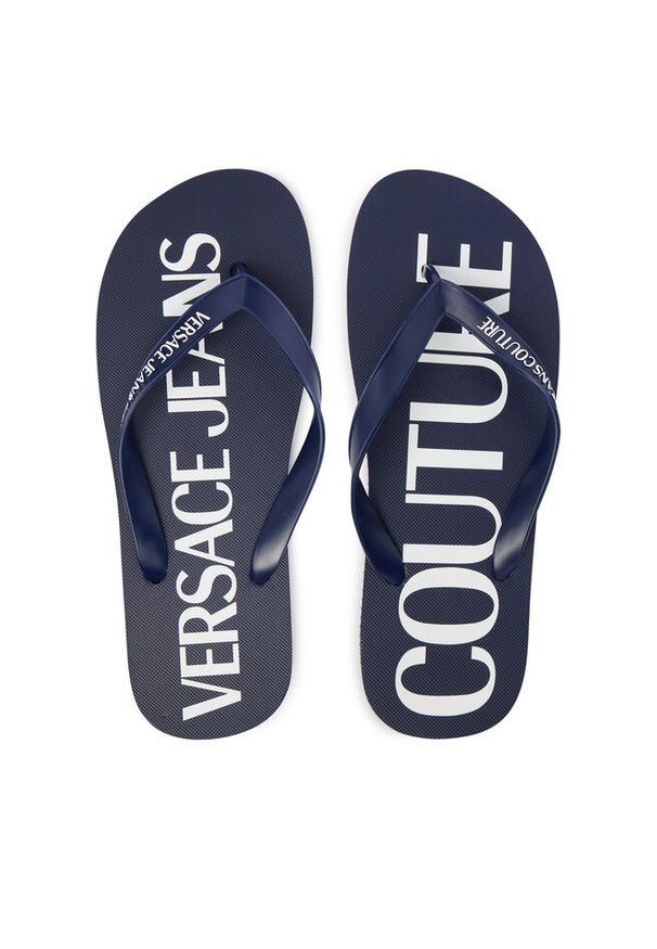 Japonki Versace Jeans Couture. Kolor: niebieski