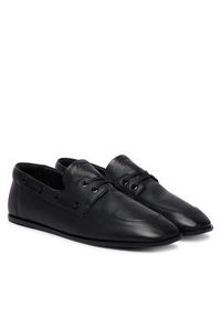 Calvin Klein Półbuty Ess Boatshoe Lth HW0HW03116 Czarny. Kolor: czarny. Materiał: skóra #6