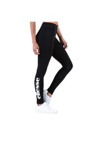 Legginsy sportowe damskie Ellesse Solos. Kolor: szary. Materiał: elastan, bawełna