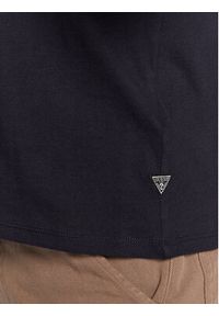 Guess T-Shirt Graffiti Logo M3GI59 K9RM1 Granatowy Slim Fit. Kolor: niebieski. Materiał: bawełna #4