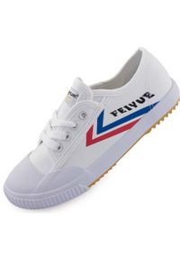 FEIYUE - Buty Feiyue Jr z płótna dla dzieci - Białe - Rozmiar 30. Kolor: biały. Sport: turystyka piesza #1