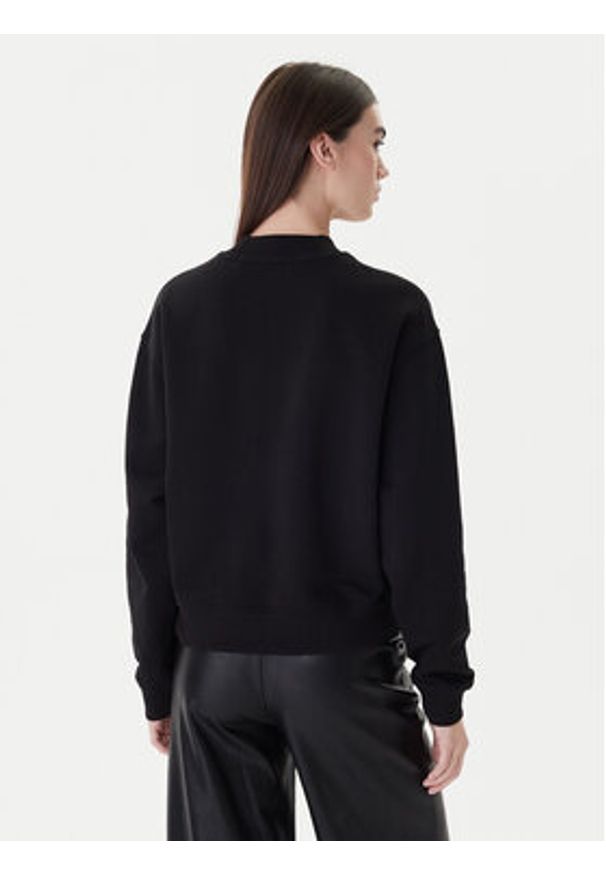 Hugo Bluza Daxandria 50527463 Czarny Relaxed Fit. Kolor: czarny. Materiał: bawełna