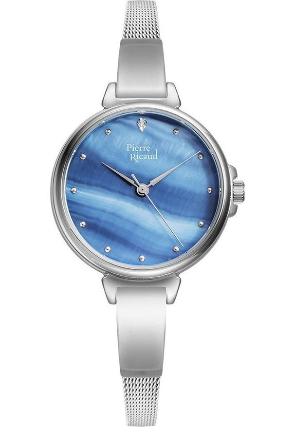 Zegarek Pierre Ricaud Zegarek damski Pierre Ricaud P22058.514BQ srebrny. Kolor: srebrny