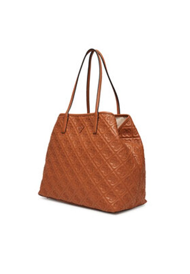 Guess Torebka Adelasia HWQL96 58240 Brązowy. Kolor: brązowy. Materiał: skórzane