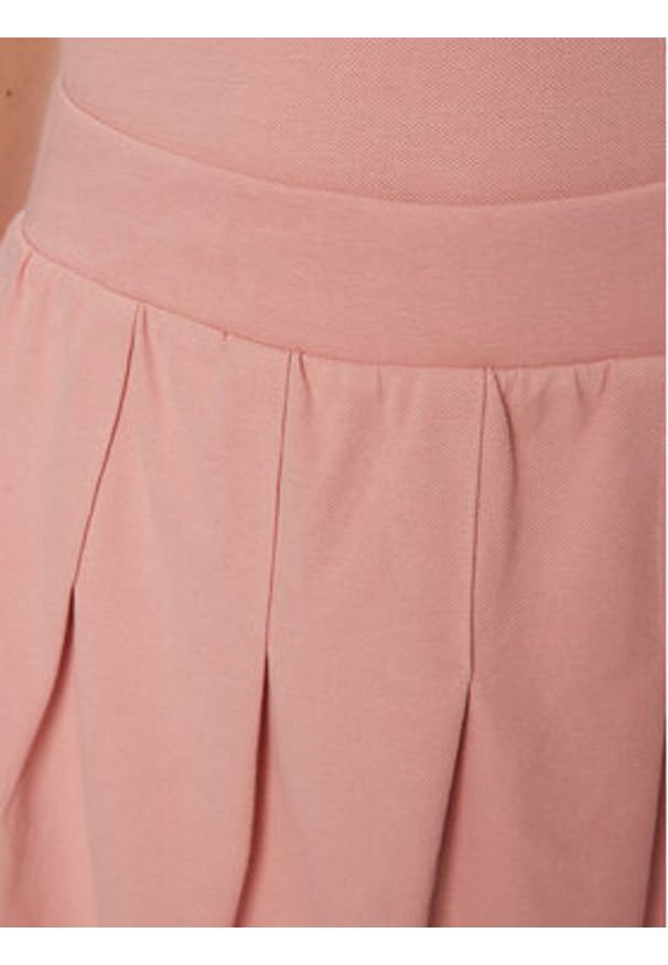 Guess Spódnica mini V5RD00 KCOK1 Różowy Regular Fit. Kolor: różowy. Materiał: bawełna