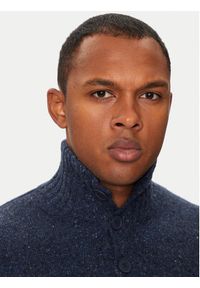 Colmar Golf 4403 6YQ Granatowy Regular Fit. Typ kołnierza: golf. Kolor: niebieski. Materiał: wełna #4