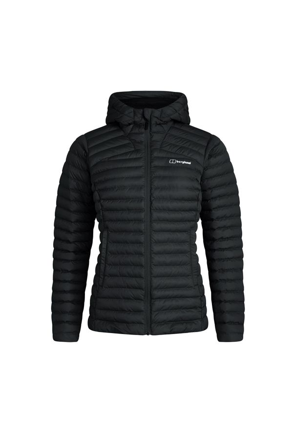 Kurtka ocieplana damska Berghaus Nula Micro Jacket. Kolor: czarny. Materiał: puch. Sport: turystyka piesza