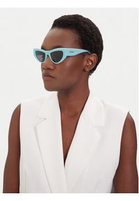 Pinko - PINKO Okulary przeciwsłoneczne Cassiopea Occhiali 20251 PKSG 105315.A2NN Błękitny. Kolor: niebieski