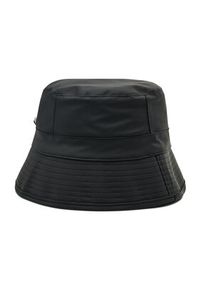 Rains Kapelusz Bucket Hat 20010 Czarny. Kolor: czarny. Materiał: materiał
