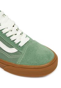 Vans Tenisówki Old Skool VN000D9Y17P1 Zielony. Kolor: zielony. Materiał: zamsz, skóra #5