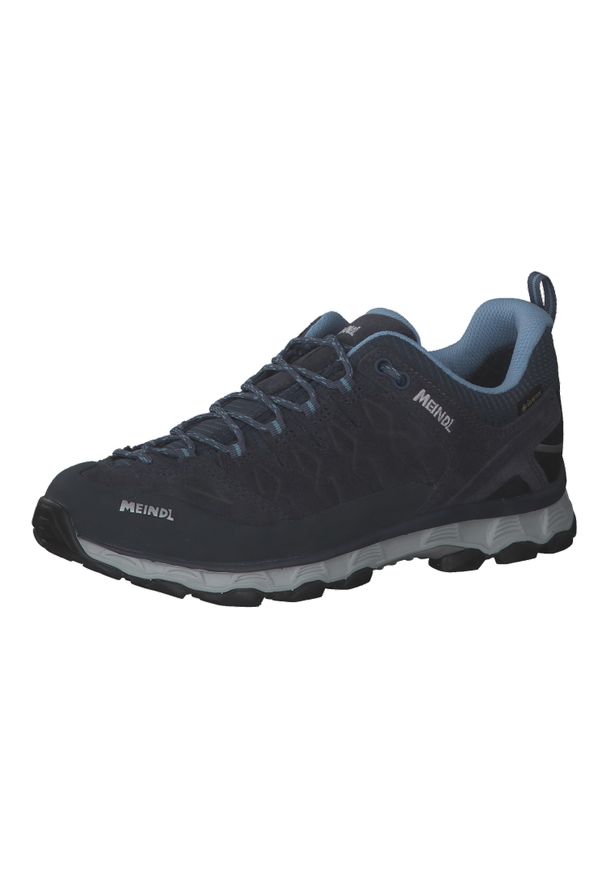 Buty trekkingowe damskie MEINDL Lite Trail Lady GTX, z membraną Gore-Tex. Kolor: niebieski. Styl: sportowy
