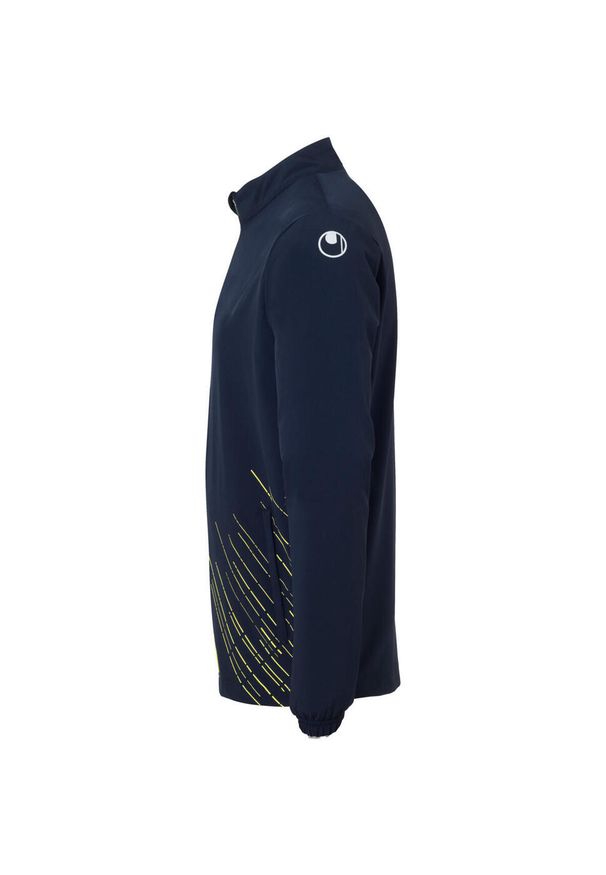 UHLSPORT - Tkana bluza dresowa Uhlsport Score 26 Evo. Kolor: niebieski, wielokolorowy, żółty. Materiał: dresówka. Sport: piłka nożna