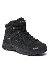 CMP Trekkingi Rigel Mid Wp 3Q12947 Czarny. Kolor: czarny. Materiał: skóra, zamsz. Sport: turystyka piesza #4