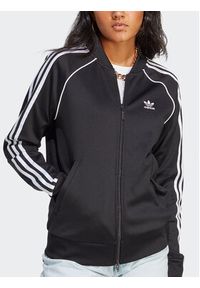 Adidas - adidas Bluza Adicolor Classics SST Track Top IB5912 Czarny Regular Fit. Kolor: czarny. Materiał: bawełna #5