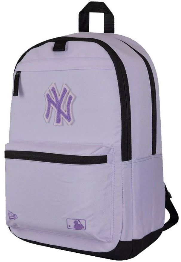 New Era - Plecak NEW ERA szkolny NYY MLB Applique Delaware fioletowy. Kolor: fioletowy