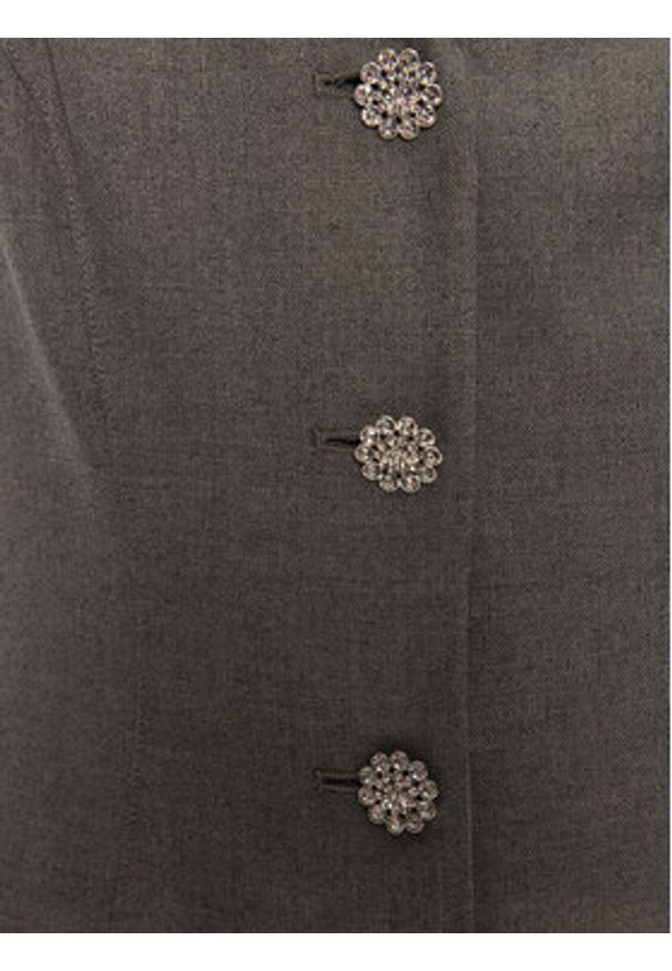 Guess Sukienka koktajlowa Doris W4BK11 WGIF2 Szary Slim Fit. Kolor: szary. Materiał: wiskoza, syntetyk. Styl: wizytowy