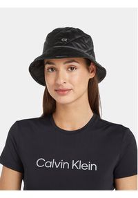 Calvin Klein Kapelusz Diamond Quilt Bucket Hat K60K611512 Czarny. Kolor: czarny. Materiał: syntetyk