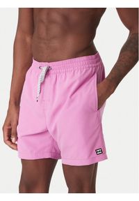 Billabong Szorty kąpielowe All Day EBYJV00134 Różowy Regular Fit. Kolor: różowy. Materiał: syntetyk #1