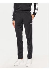 Adidas - adidas Dres Essentials 3-Stripes JD5434 Czarny Regular Fit. Kolor: czarny. Materiał: syntetyk