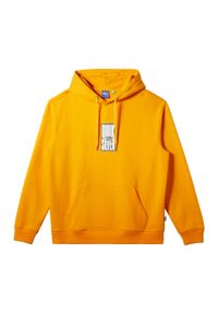 Bluza męska Quiksilver Saturn Hoodie. Kolor: żółty