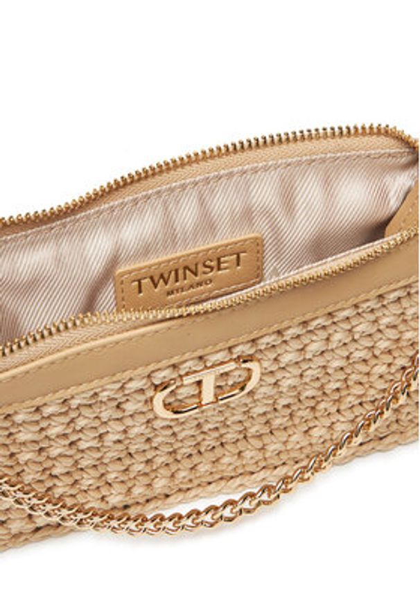 TwinSet - TWINSET Torebka 251TD8113 Beżowy. Kolor: beżowy
