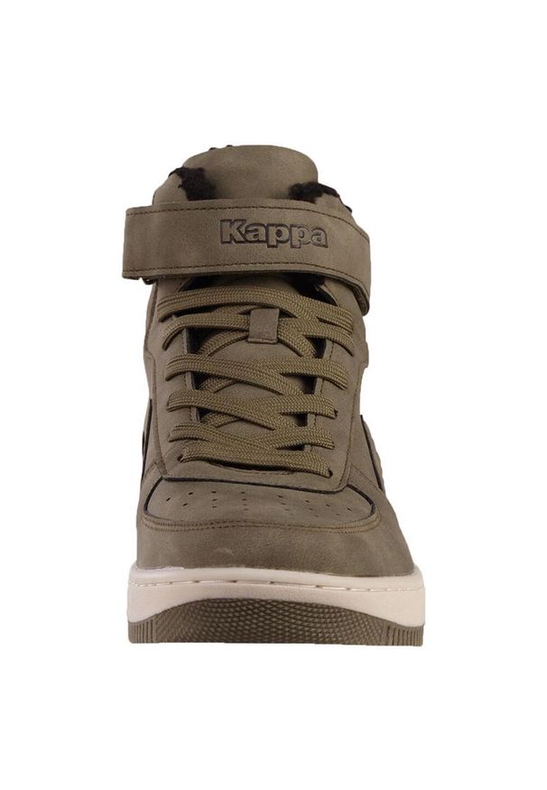 Kappa - Buty Treningowe Unisex Dla Dorosłych Bash Mid. Okazja: na spacer. Kolor: brązowy. Sport: turystyka piesza