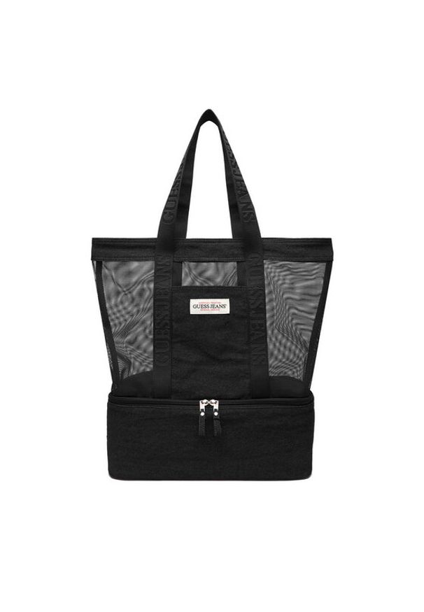 Guess Jeans Torebka CWBEO-GUESS-M-004-09 Czarny. Kolor: czarny
