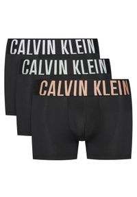 Calvin Klein Underwear Komplet 3 par bokserek 000NB3775A Czarny. Kolor: czarny. Materiał: syntetyk