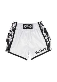 FAIRTEX - Spodenki Muay Thai Fairtex BSG3 Glory Białe/Czarne M. Kolor: biały
