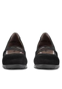 Rieker Baleriny L9369-00 Czarny. Kolor: czarny. Materiał: nubuk, skóra #5