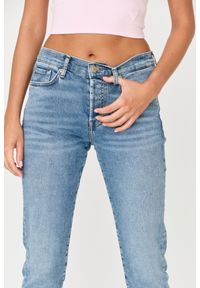 7 FOR ALL MANKIND Niebieskie damskie jeansy JOSEFINA LUXE VINTAGE SELFMADE, Rozmiar 28. Kolor: niebieski. Styl: vintage #6