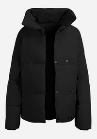 Born2be - Czarna Kurtka Pikowana ze Stójką Astasia. Typ kołnierza: kołnierzyk stójkowy. Kolor: czarny. Wzór: jednolity. Sezon: zima, jesień. Styl: elegancki #8